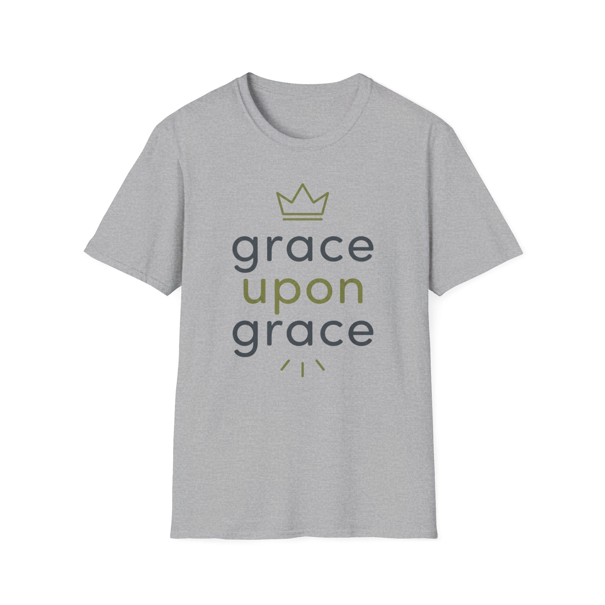 Grace Upon Grace T-Shirt — Inspirational Christian Faith Tee