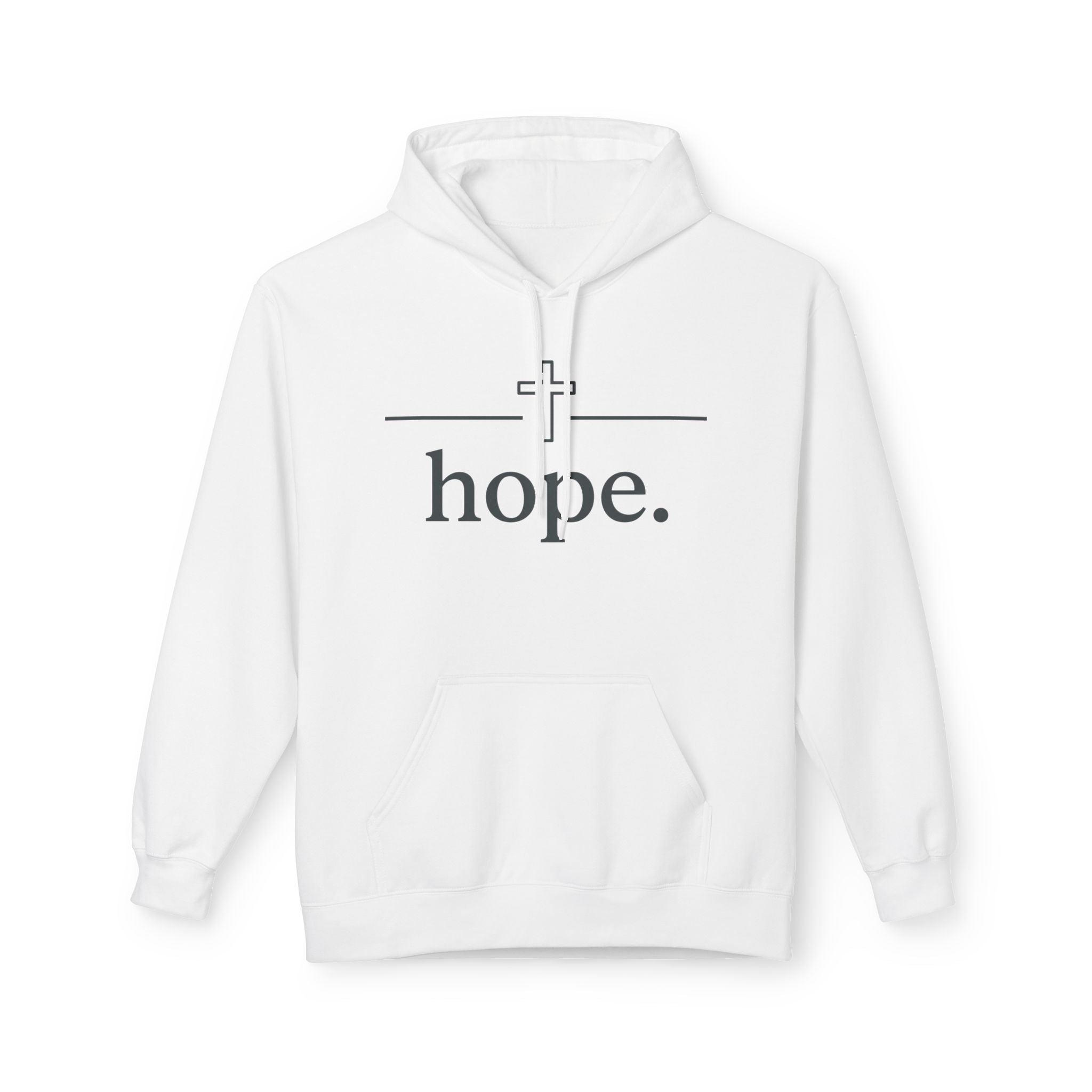 Hope Cross Hoodie — Inspirational Christian Faith Pullover