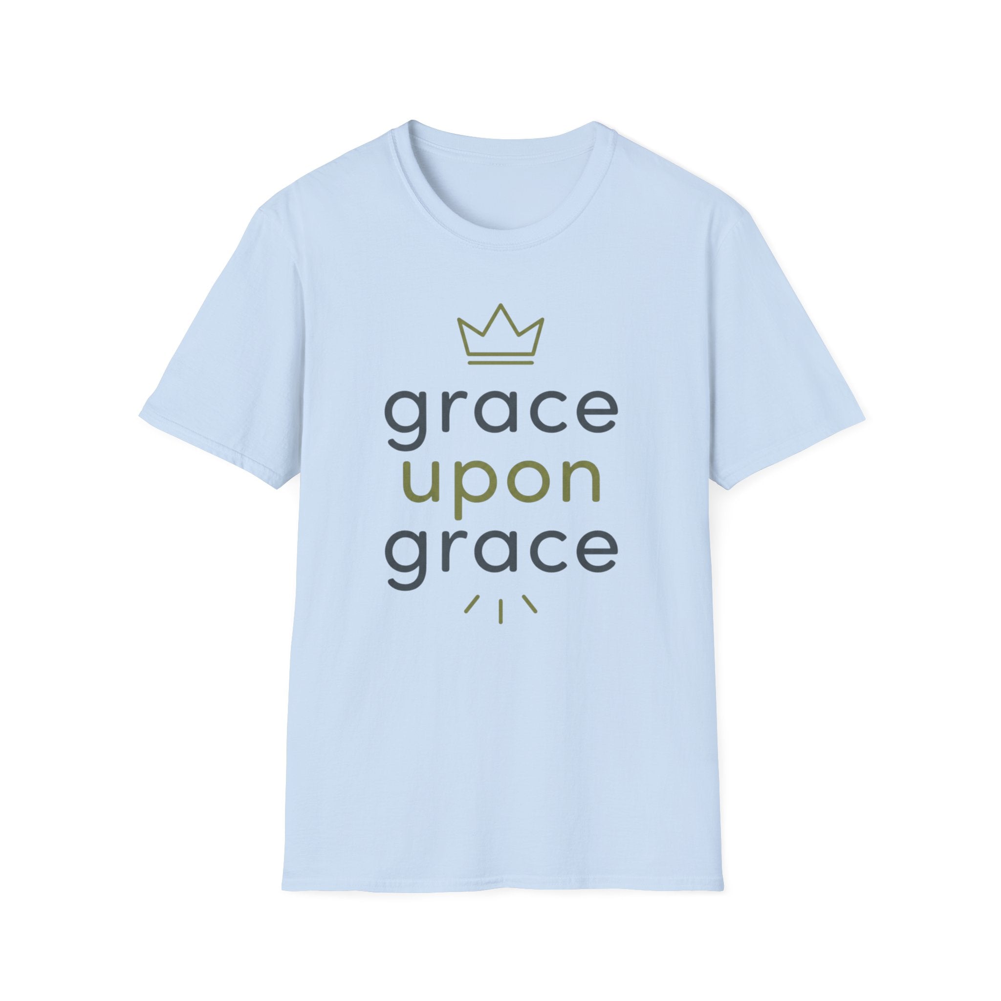 Grace Upon Grace T-Shirt — Inspirational Christian Faith Tee