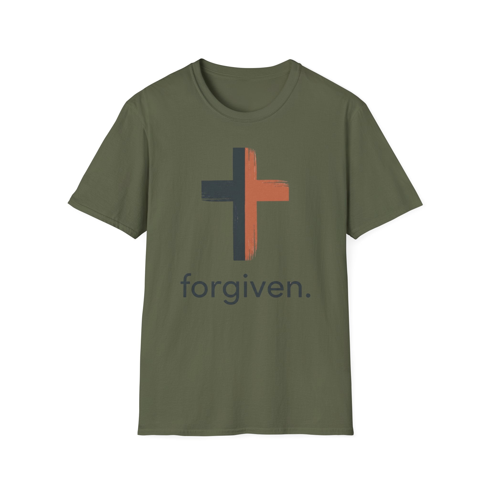 Forgiven Cross T-Shirt — Christian Faith Shirt