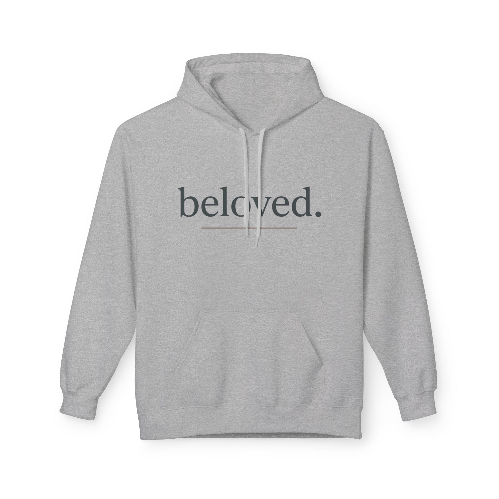 Beloved. Hoodie — Minimalist Inspirational Logo Pullover