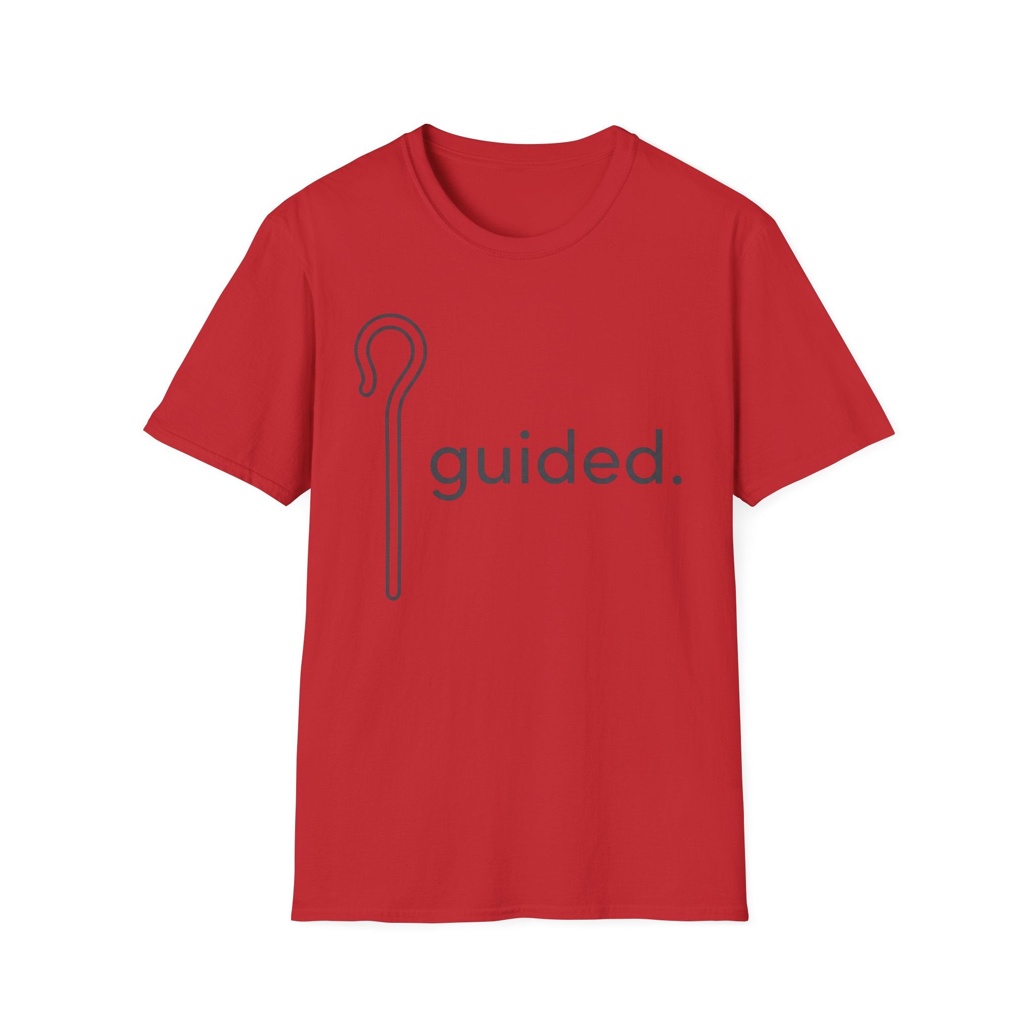 Guided Shepherd Tee — Minimal Christian Faith T‑Shirt