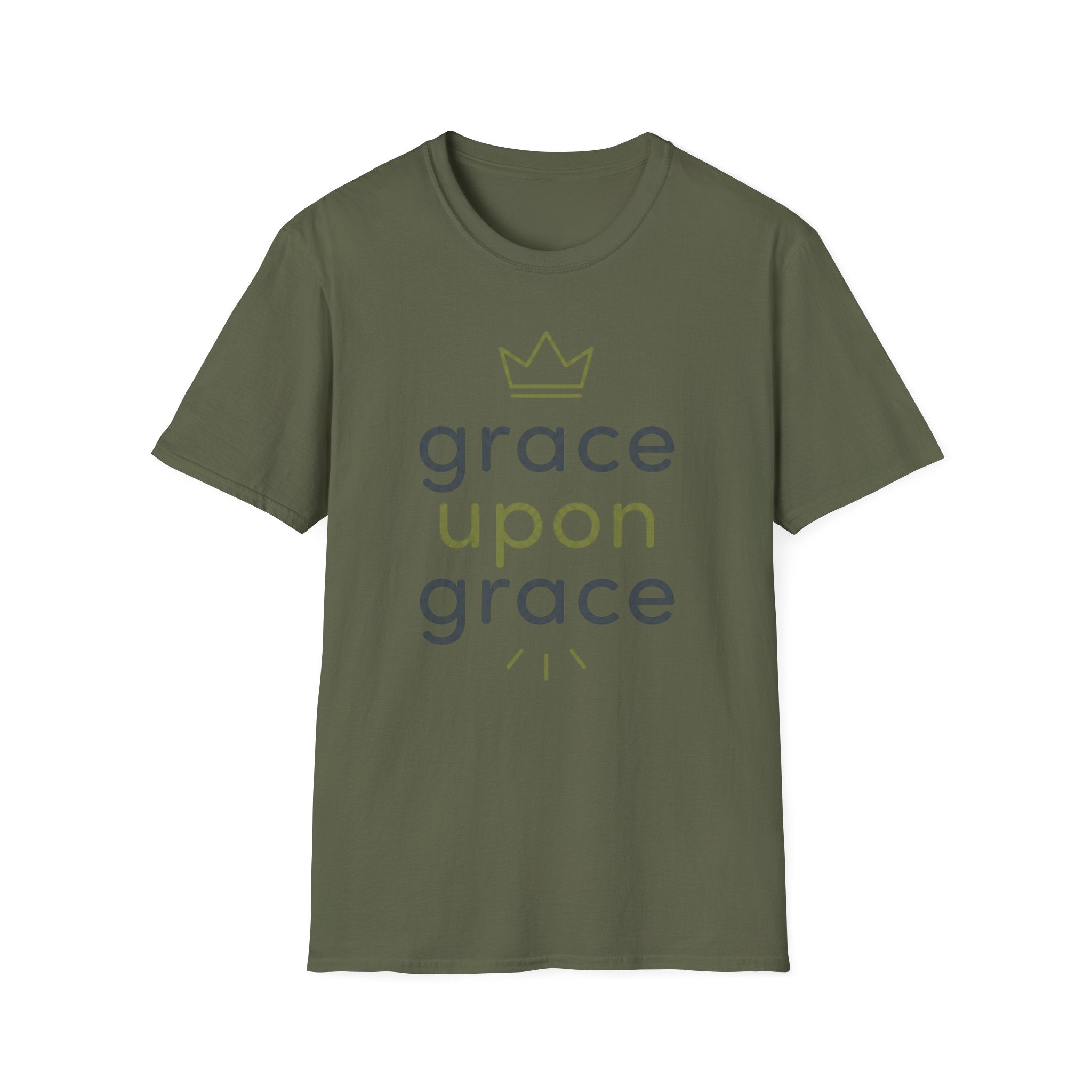Grace Upon Grace T-Shirt — Inspirational Christian Faith Tee