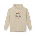 Abide Cross Hoodie – Minimal Faith Graphic Pullover