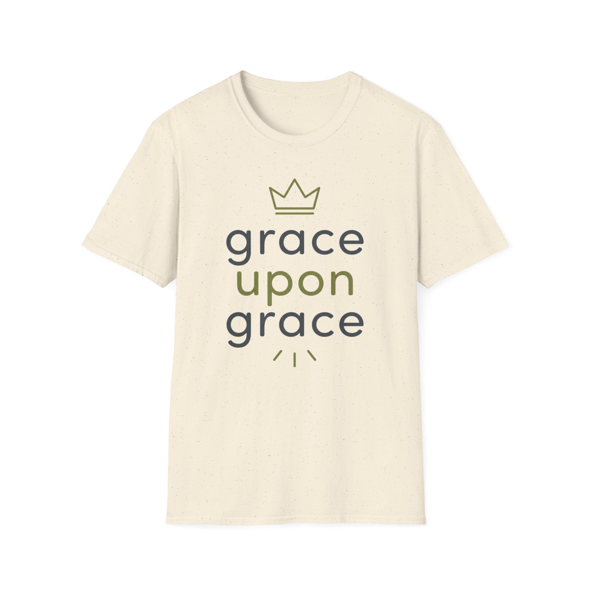 Grace Upon Grace T-Shirt — Inspirational Christian Faith Tee