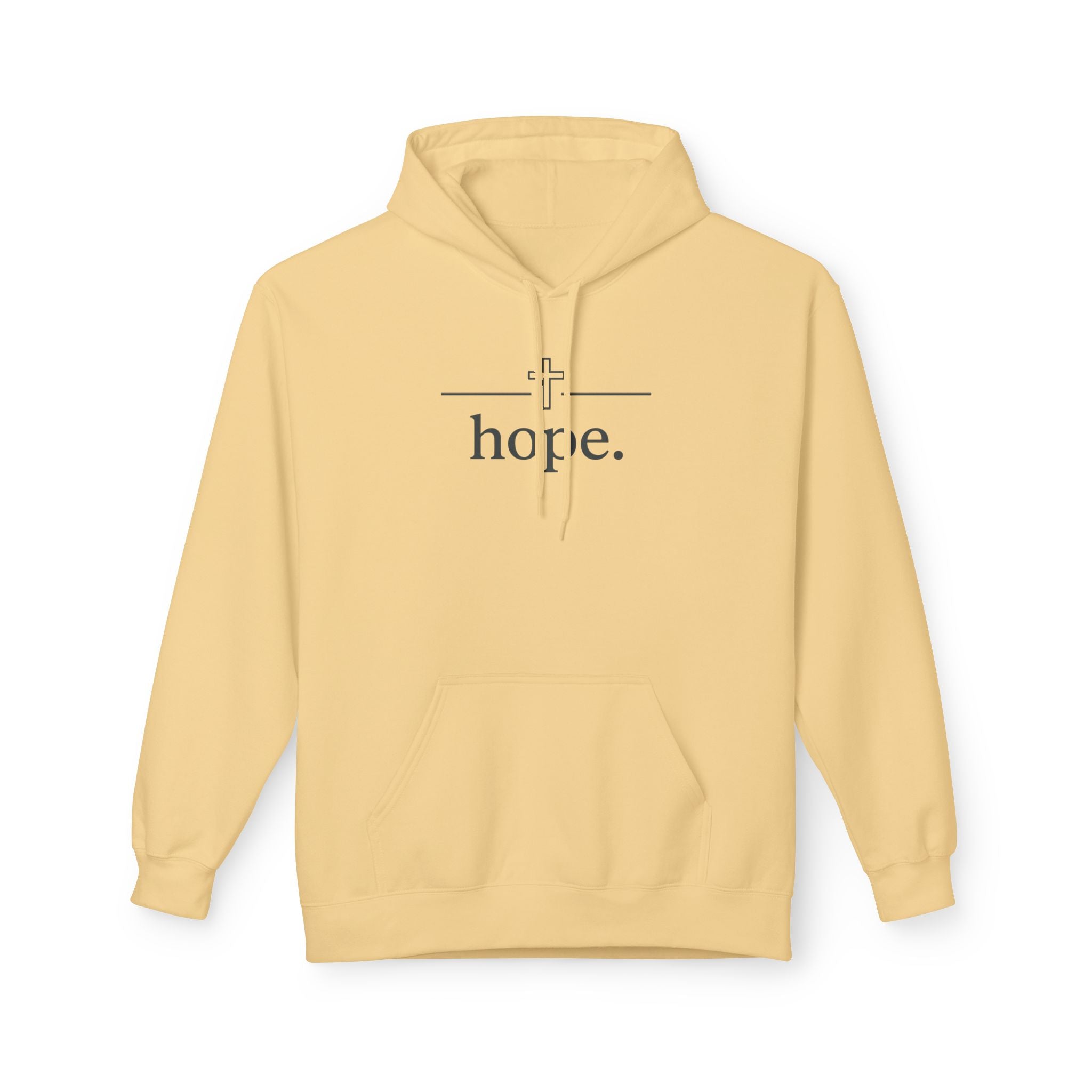 Hope Cross Hoodie — Inspirational Christian Faith Pullover