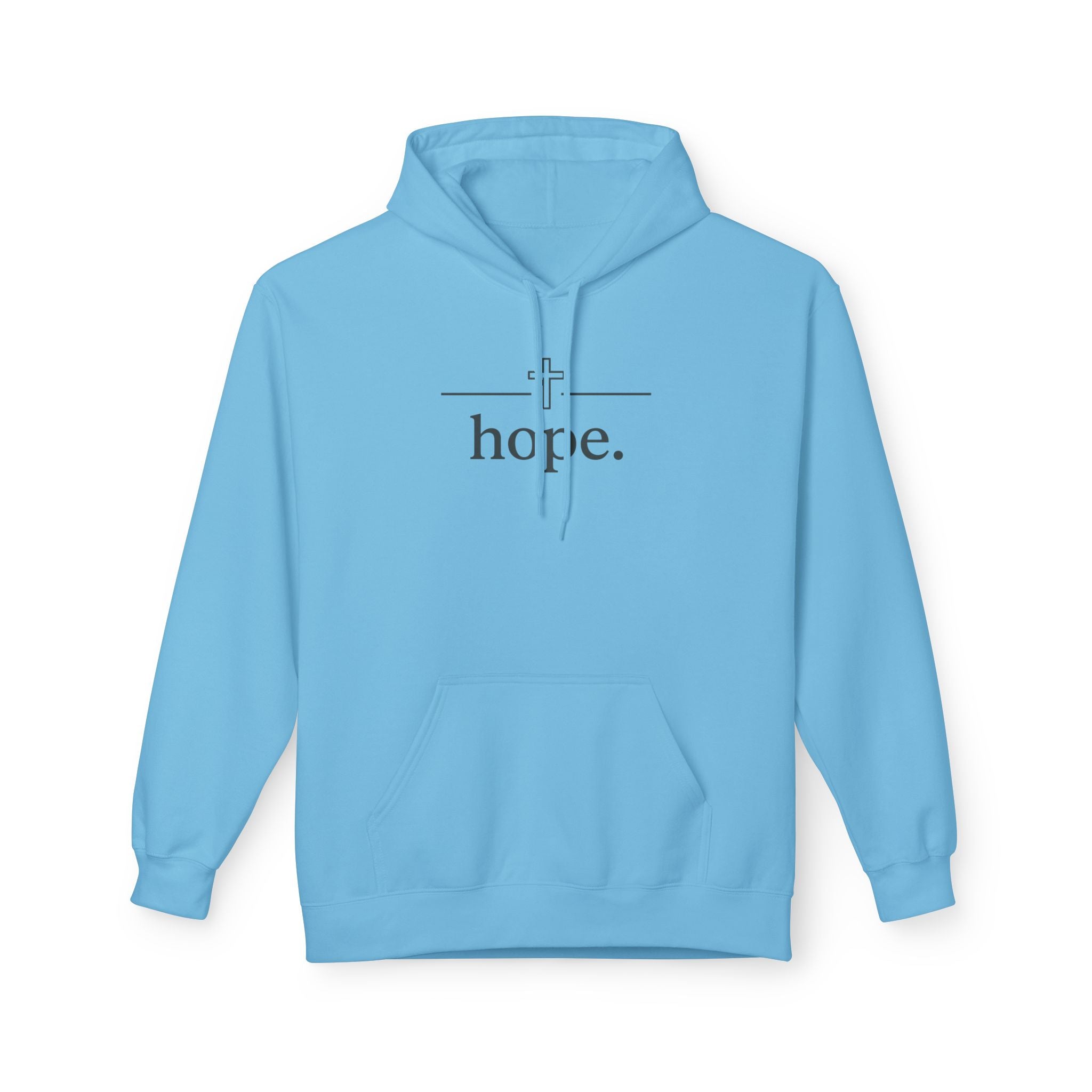 Hope Cross Hoodie — Inspirational Christian Faith Pullover