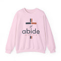 Abide Crewneck Sweatshirt – John 15:4 Christian Faith Graphic