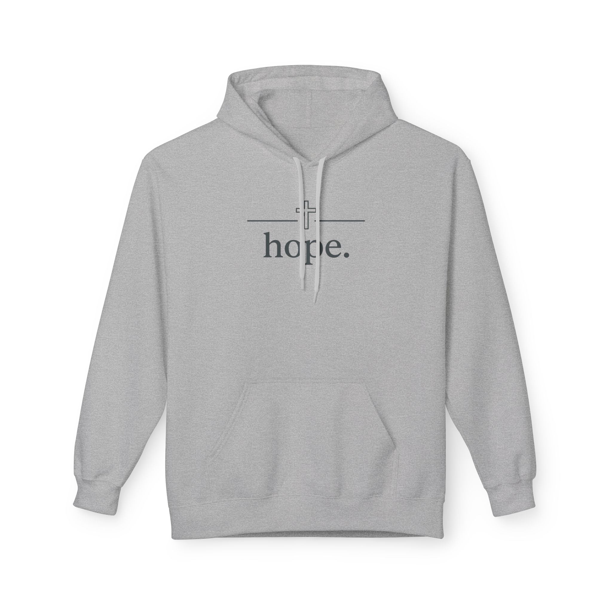 Hope Cross Hoodie — Inspirational Christian Faith Pullover