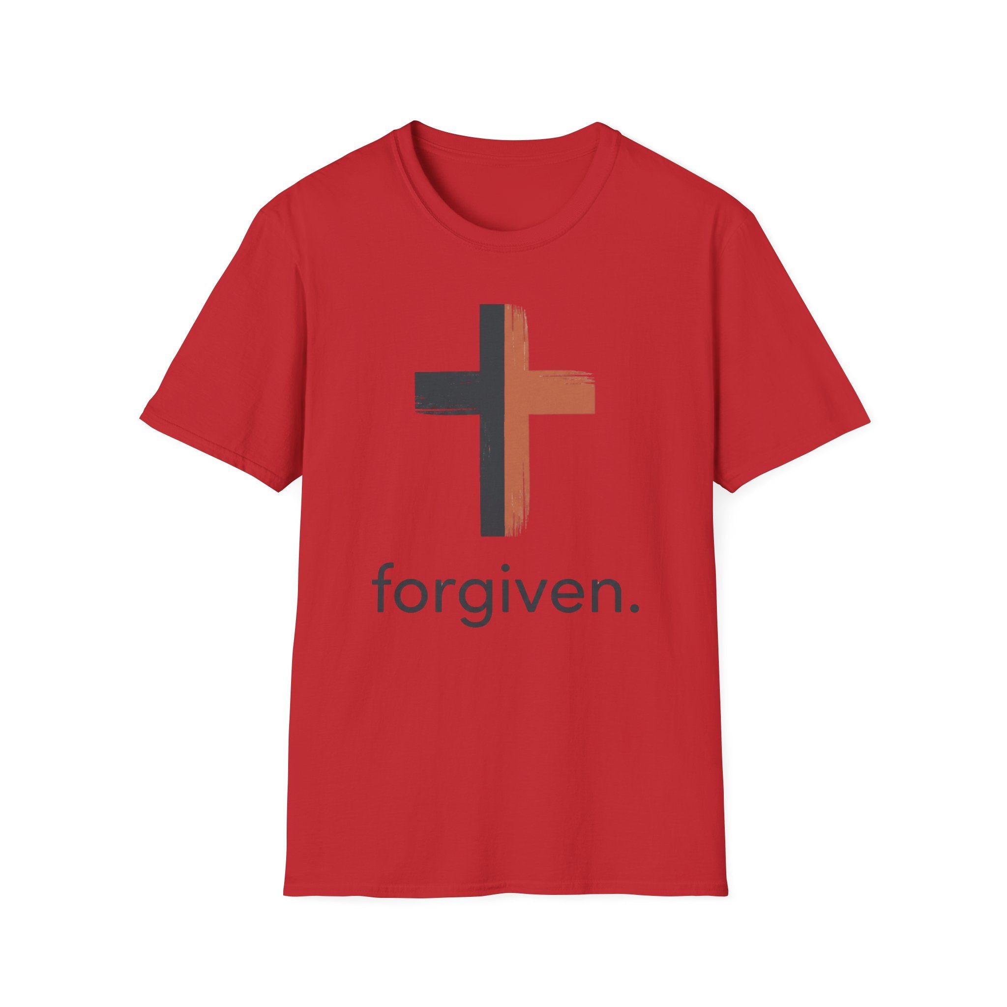 Forgiven Cross T-Shirt — Christian Faith Shirt