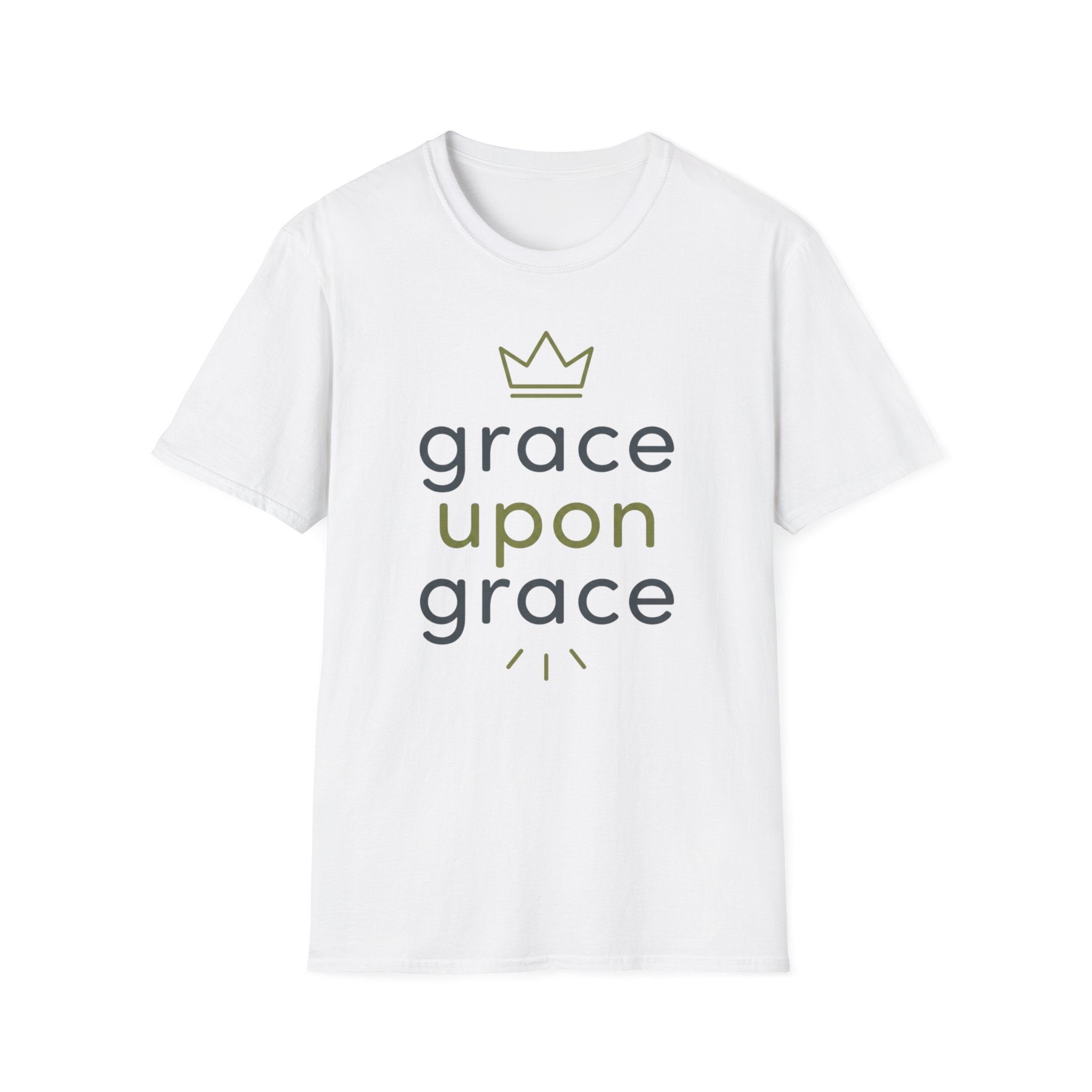 Grace Upon Grace T-Shirt — Inspirational Christian Faith Tee