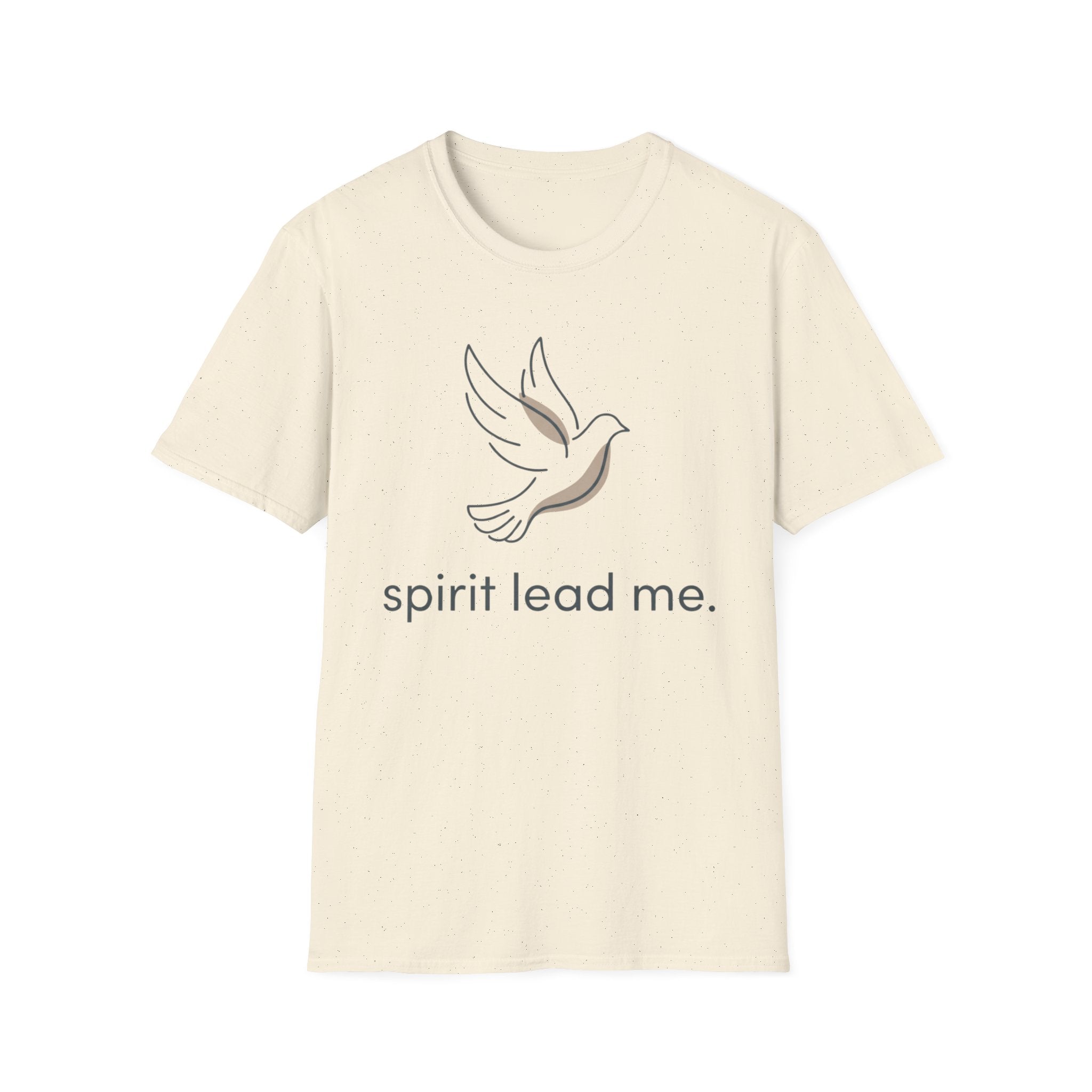 Spirit Lead Me T-Shirt — Dove Faith Inspirational Christian Tee